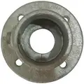 Base Flange Cast Iron Structural Pipe Fitting, Pipe Size (In): 3/4, 1 EA