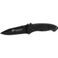 Smith & Wesson Folding Knife, Straight Blade Edge Type, 3-1/4" Blade Length, Lock Type Liner Lock