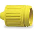 Hubbell Wiring Device-Kellems Weatherproof Boot, Elastomer, Yellow, For Use With 15 and 20 Amp Male Straight Blade Plugs