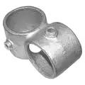 Structural Pipe Fitting: Side Outlet Tee, 1 1/4" For Pipe Size, For 1 5/8" Actual Pipe Outer Dia