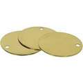 Brass Tag 1-1/2" Round