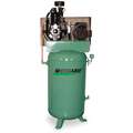 3 Phase - Electrical Vertical Tank Mounted 5.00HP - Air Compressor Stationary Air Compressor, 80 gal