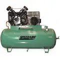 3 Phase - Electrical Horizontal Tank Mounted 10.0HP - Air Compressor Stationary Air Compressor, 120