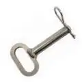 Deck Lock Pin 3/4" X 4" With Hair Pin Clip