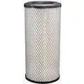 Air Filter, Radial, 14 1/32" Height, 14 1/32" Length, 6 1/2" Outside Dia.