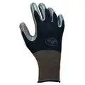 Showa Best Coated Gloves, XL, Palm, Nitrile Glove Coating Material, 4 ANSI/ISEA Abrasion Level, 1 PR