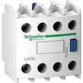 Schneider Electric IEC Auxiliary Contact Block, 10 Amps, Standard Type, Front Mounting