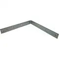 10" x 1-1/4" Steel Corner Brace with Zinc Finish