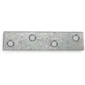 4" x 7/8" Steel Mending Plate with Galvanized Finish
