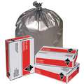33 gal. Super Heavy Trash Bags, Silver, Flat Pack of 100