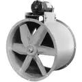 24" 3-Phase Tubeaxial Fan with Motor and Drive Package, 208-230/460V, 1688 Fan RPM