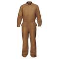 Flame-Resistant Coverall,Khaki,