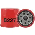 Spin-On Oil Filter, Length: 2-27/32", Outside Dia.: 3", Micron Rating: 23, Manufacturer Number: B227