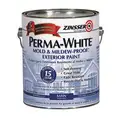 Zinsser Interior/Exterior Paint: For Metal/Wood, White, 1 gal Size, Water, Less Than 150g/L, Satin