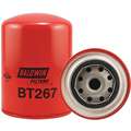 Spin-On Oil Filter, Length: 5-13/16", Outside Dia.: 4-1/4", Micron Rating: 18