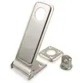 Conventional Rotating Eye Hasp, 63/64"H x 1-1/2"W x 6"L, Zinc Plated Finish