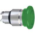 Schneider Electric Illuminated Push Button Operator, 22 mm, Maintained, Push/Pull, 40mm Mushroom Head, Metal
