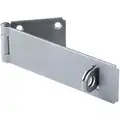 Conventional Fixed Staple Hasp, 1-1/16"H x 1-1/2"W x 6"L, Natural Finish