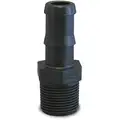 Polypropylene Adapter with Straight Fitting Style, 2" Thread Size