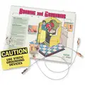 Bonding and Grounding Awareness Kit, Insulation Color Bare, (4) Alligator Clips, (2) 3 ft