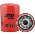 Fuel Filter: 15 micron, 5 3/8 in Lg, 3 11/16 in Outside Dia., Spin-On, Manufacturer Number: BF955