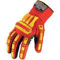 Kong Mechanics Gloves: 2XL ( 11 ), Riggers Glove, Synthetic Leather with Silicone Grip, TPR, 1 PR