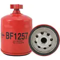 Fuel Filter: 20 micron, 4 7/32 in Lg, 3 in Outside Dia., Manufacturer Number: BF1257