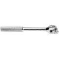 Sk Professional Tools Breaker Bar, Drive Size 1/2", Alloy Steel, Chrome, Overall Length 16", Flexible