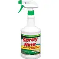 Spray Nine Multi-Purpose Cleaner & Disinfectant, 32 oz. Spray Bottle, Clear