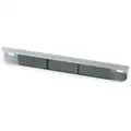 Encased Channel Magnet, 8" Overall Length, 1-1/16" Overall Width, 25 lb. Max. Pull, 0.500" Thickness