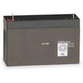 Acuity Lithonia Battery: ELM4/IND654/IND1254, Sealed Lead Acid, 6 V Volt, 10 Ah Battery Capacity, 2 in Overall Dp
