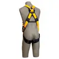 Dbi-Sala Delta Full Body Harness with 420 lb. Weight Capacity, Blue/Yellow, Universal
