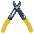Paladin Wire Stripper: Manual, 30 AWG to 10 AWG, 0.05 to 6 mm, 5"Overall Lg, Wire Cutter