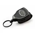 Key-Bak Key Reel: Super 48 Super Duty Kevlar Cord, Split, 1 1/4 in Ring Size