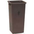 Tough Guy 23 gal. Brown Rigid Trash Can Liner, 15-5/8" Length, 15-7/8" Width, 30-7/8" Height