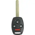 Honda 4 Button Remote Head Key