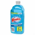 Windex Glass Cleaner, 32 oz. Bottle, Unscented Liquid, Ready to Use, 6 PK