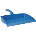 Vikan Plastic Handheld Dust Pan, 12.5 x 11.5 x 2 inch, Blue