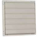24" Backdraft Damper / Wall Shutter, 24-1/2" x 24-1/2" Opening Required