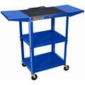 Luxor Adjustable Height Work Table, 18" Depth, 24" to 42" Height, 24" Width,300 lb. Load Capacity