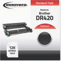Innovera Printer Drum for Brother Printers, Market Indicator Cartridge No.: DR420, 12,000 Max. Page Yield