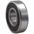 Radial Ball Bearing: 25 mm Bore Dia., 52 mm Outside Dia., 15 mm Width, Double Sealed
