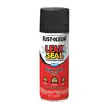 Leak Sealer: Latex/Oil, Black, 12 oz Container, Gutters/Flashing/Ductwork/Roofs, Gloss