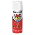 Leak Sealer: Latex/Oil, White, 12 oz Container, Roofs/Gutters/Flashing/Ductwork, Gloss