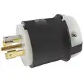Plug,277/480VAC,30A,L22-30P,4P,