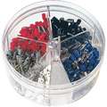 Panduit Ferrule Assortment Kit: 100 Pieces, 4 Sizes, 12 to 6 AWG Sizes Included