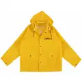 Condor 3-Piece Rain Suit with Jacket/Bib Overall, ANSI Class: Unrated, XL, Yellow, High Visibility: No