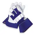 Condor Leather Gloves: M ( 8 ), Goatskin, Standard, Glove, Full Finger, Safety Cuff, Wing Thumb, 1 PR