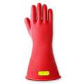 Insulated Glove, Size 10, Natural Rubber, 11", Red