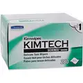 Kimtech SCIENCE KIMWIPES, Dry Wipe, 4-1/2" x 8-1/2", Number of Sheets 280, White, PK 60
